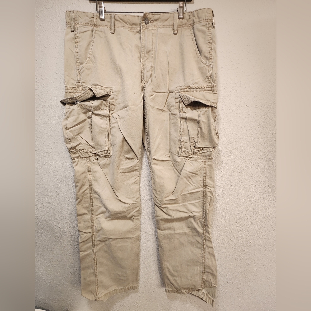 Men's Tan Cargo Pants